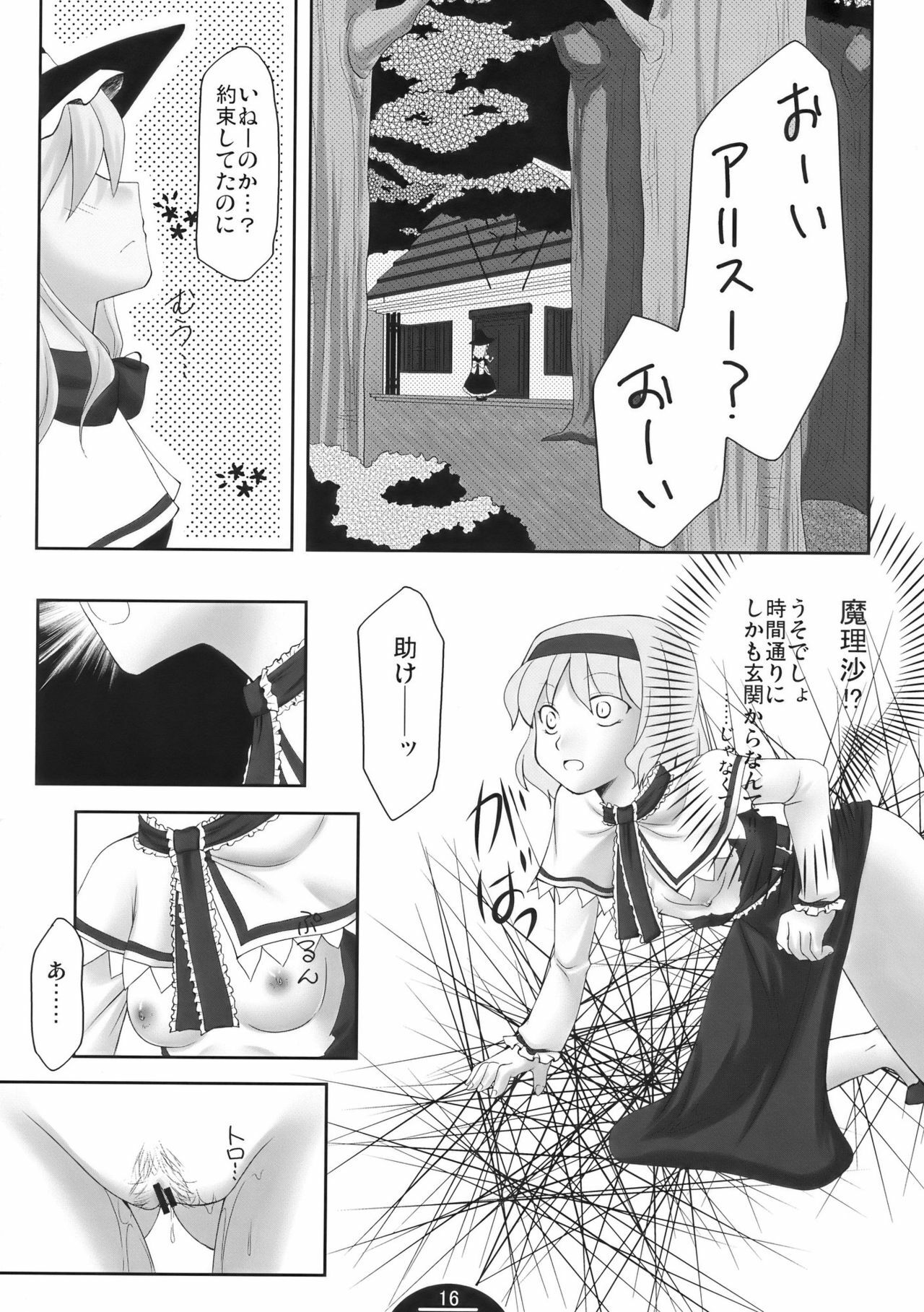 (C75) [Choco Zakura (Reiso)] Unerwiderte Liebe (Touhou Project) page 16 full