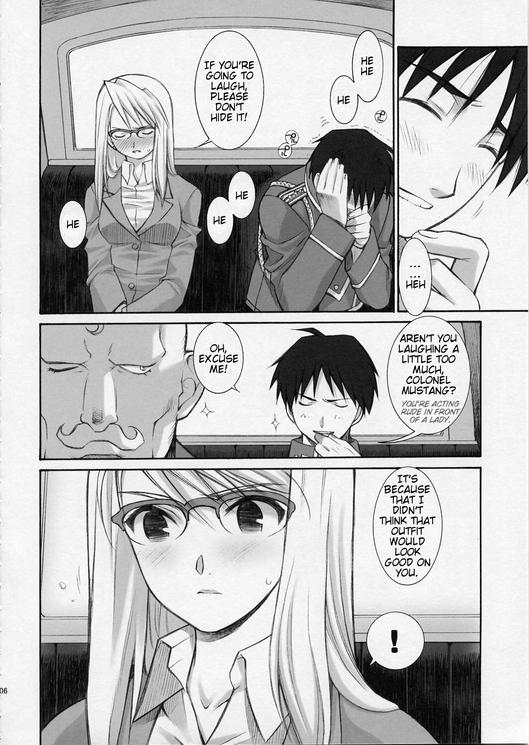 (C66) [Totsugeki Wolf (Yuuki Mitsuru)] BITTER SWEET (Fullmetal Alchemist) [English] [Slayerjammer] page 6 full