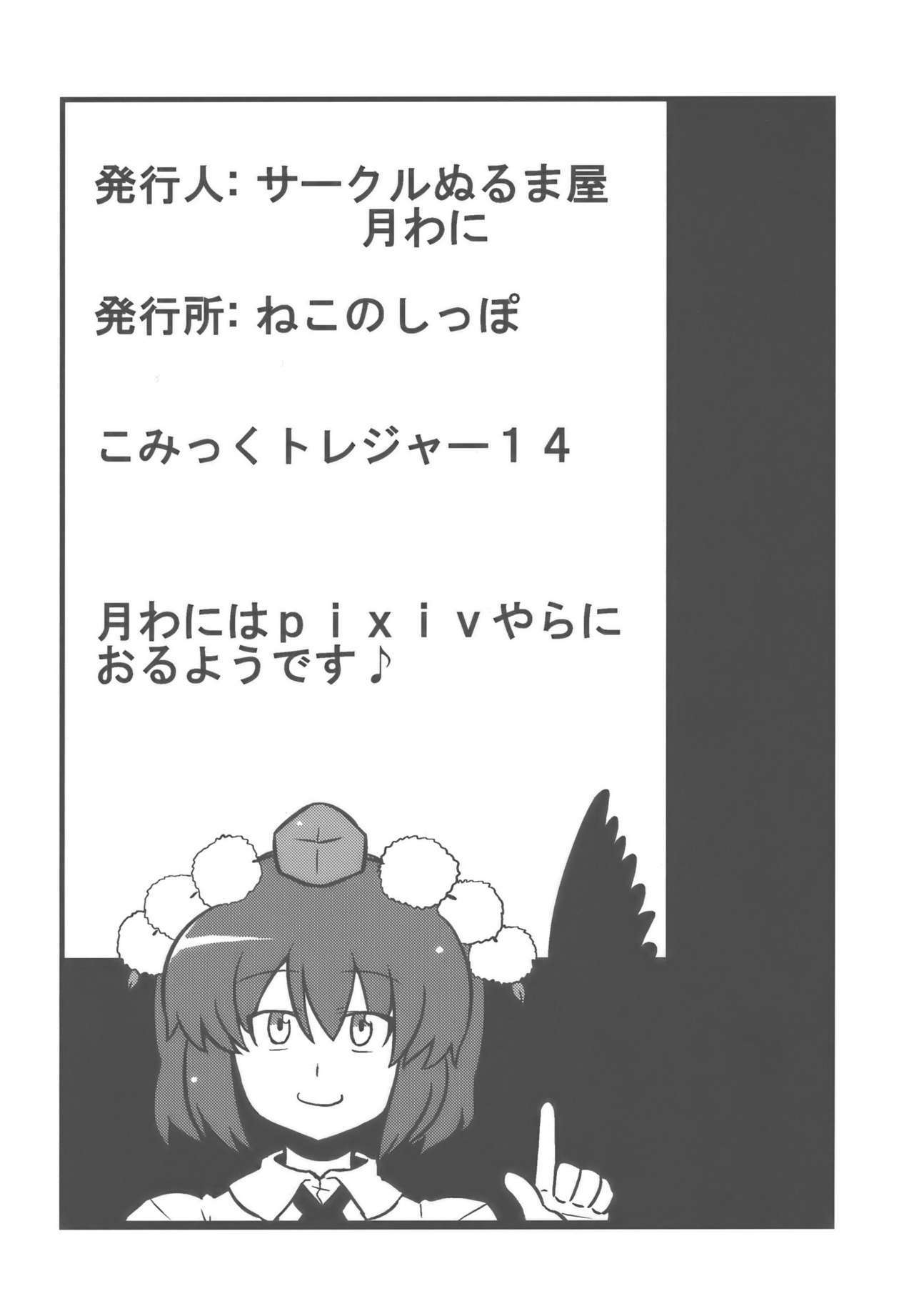 (CT14) [Circle Nuruma-ya (Tsukiwani)] Shameimaru Kanbunjou | Shameimaru The Sweet Aya Folding Book (Touhou Project) [English] page 38 full