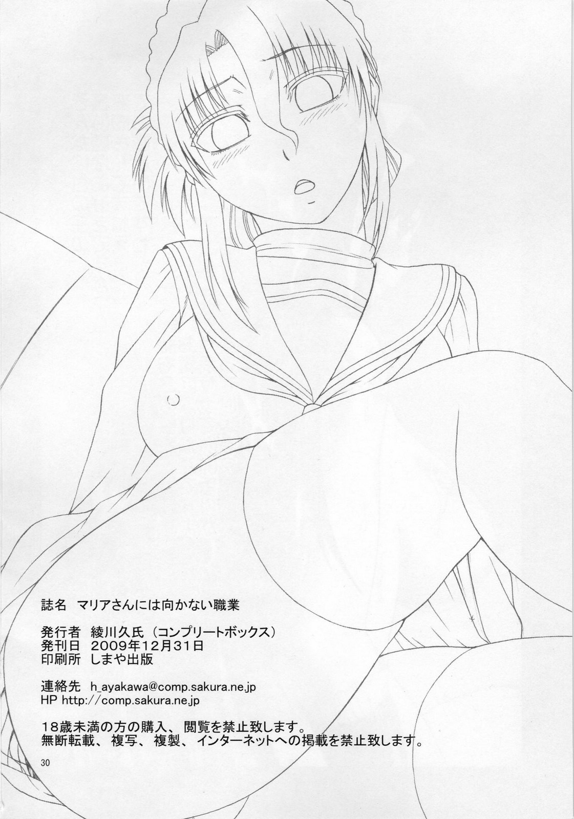 (C77) [complete box (Ayakawa Hisashi)] Maria-san ni wa Mukanai Shokugyou (Hayate no Gotoku!) page 29 full