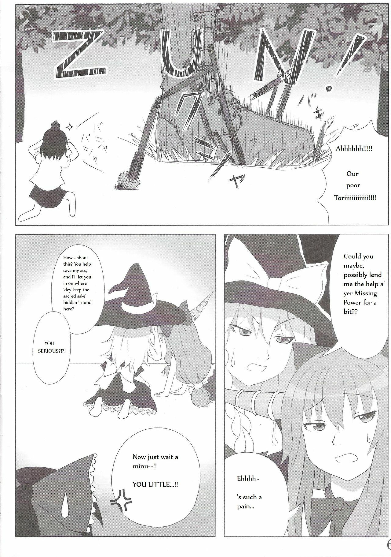 Touhou Super Dreadnaught (Magical) Girl English page 6 full