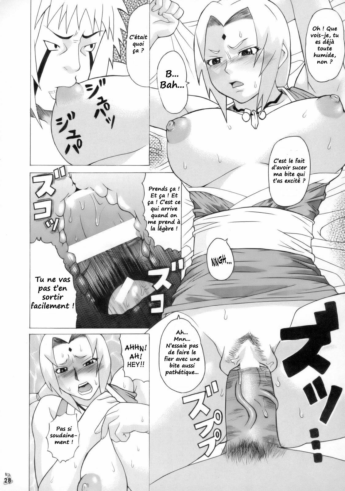 (C70) [Tsurikichi Doumei (Hiraizumi Kou)] Nurunuru Namekuji Hime 3-bon Shoubu | Slimy Slug Princess Battle 3 (Ivy to Tsunade o Yaru Dake no Hon) (Naruto) [French] [Ero-Kevin] page 7 full