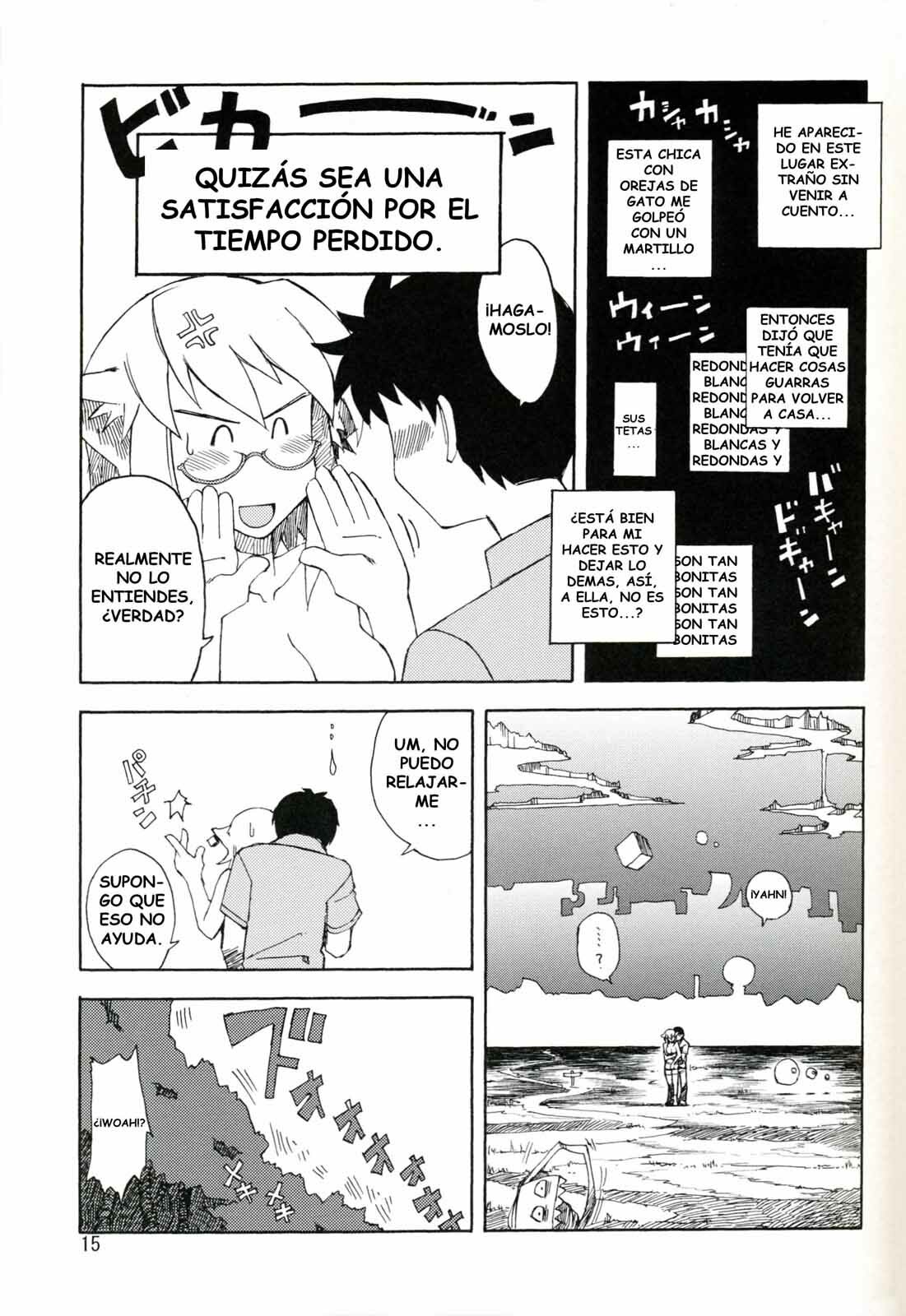 [WiNDY WiNG (Kusanagi Tonbo)] DiNG DiNG 1 + 2 complete! [Spanish] [El Onigiri Diabólico] page 15 full