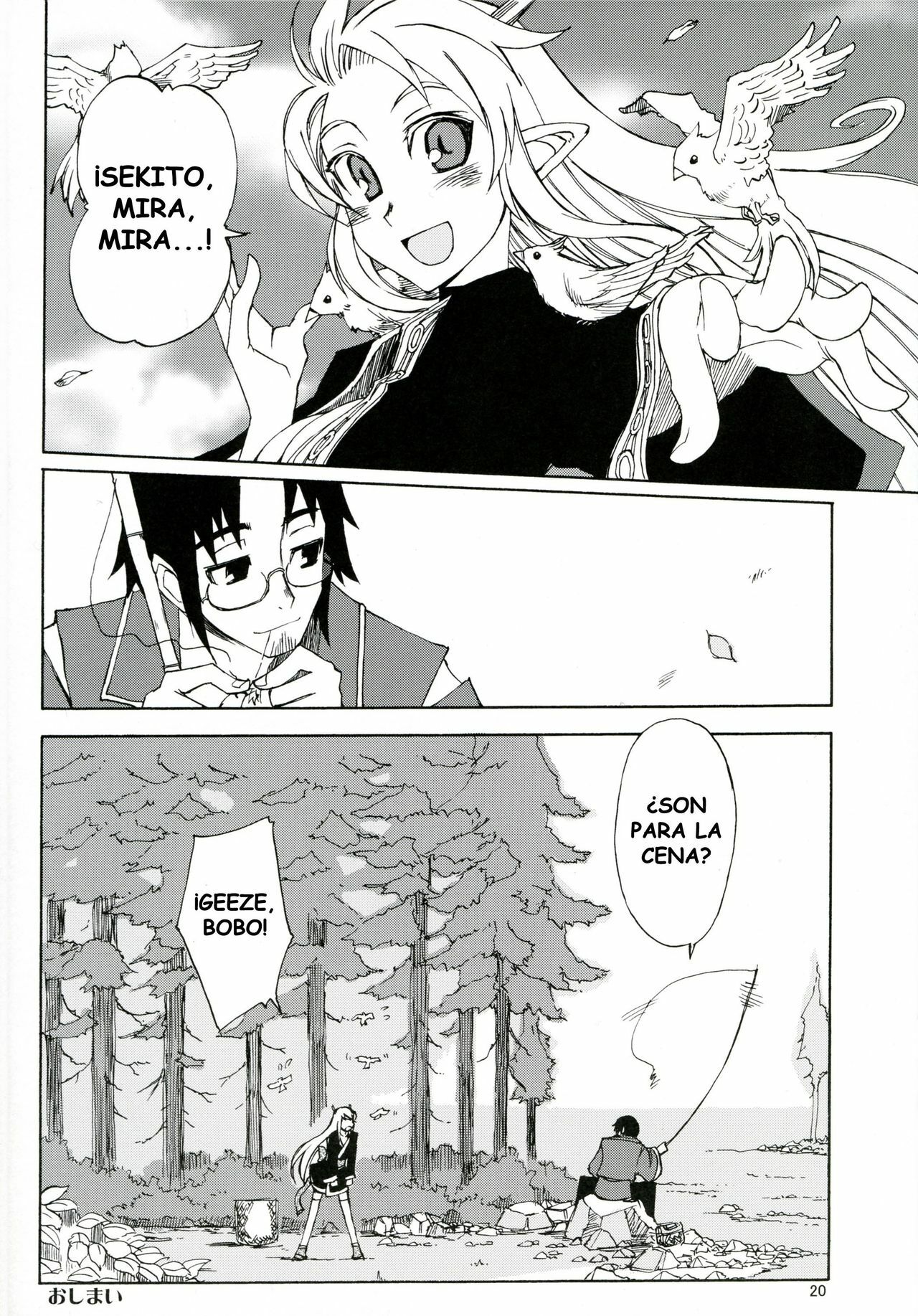 [WiNDY WiNG (Kusanagi Tonbo)] DiNG DiNG 1 + 2 complete! [Spanish] [El Onigiri Diabólico] page 59 full