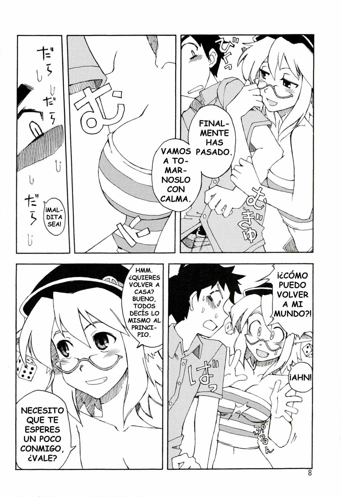 [WiNDY WiNG (Kusanagi Tonbo)] DiNG DiNG 1 + 2 complete! [Spanish] [El Onigiri Diabólico] page 8 full