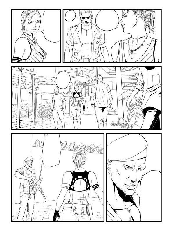 Resident Evil 5 - Arrival to Kijuju (unfinished) page 4 full