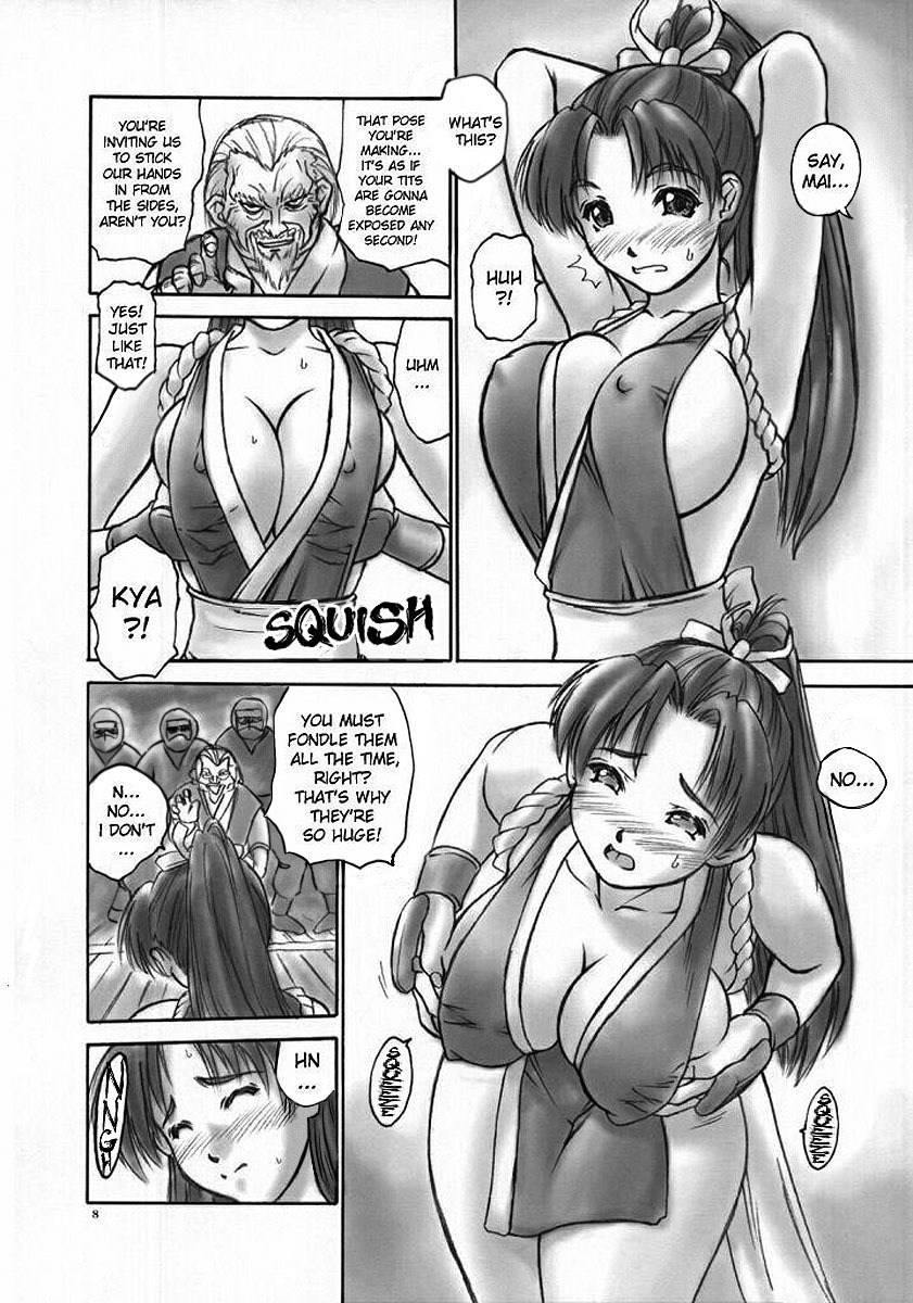 (CR32) [Hellabunna (Iruma Kamiri)] Fighting 6 Button Pad (The King of Fighters) [English] [desudesu] [Decensored] [Incomplete] page 7 full