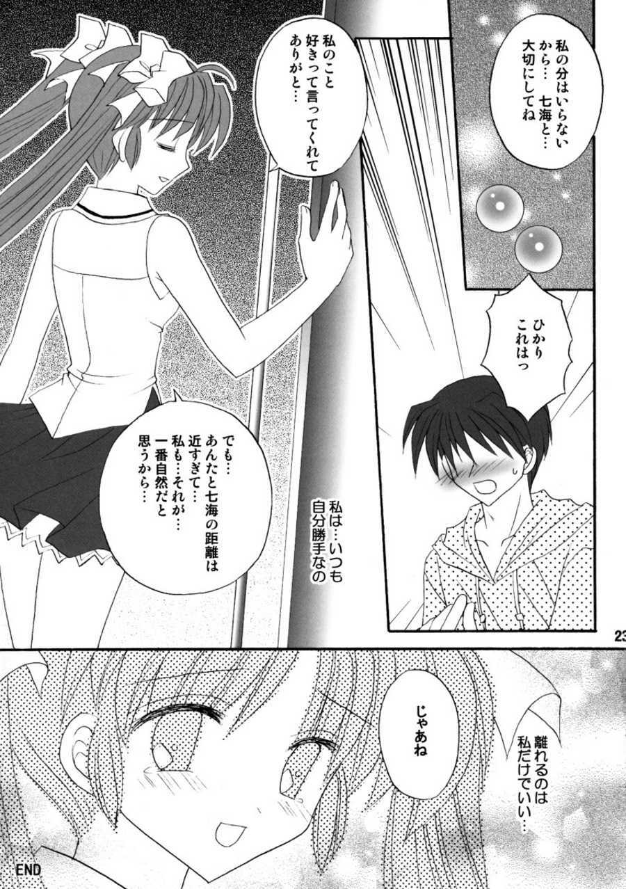 (C66) [Right Door (Migitobira)] Hitoyo Hitoyo ni Hitomigoro (Mizuiro, Lamune) page 23 full