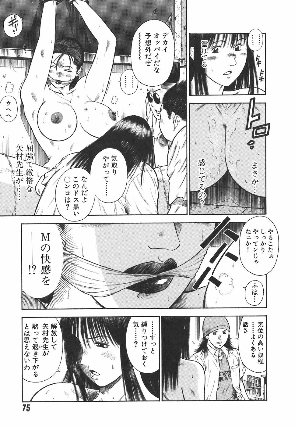 [Hiraoka Ryuichi] MORAL HAZARD ~Haitoku no Kyoudan~ page 77 full