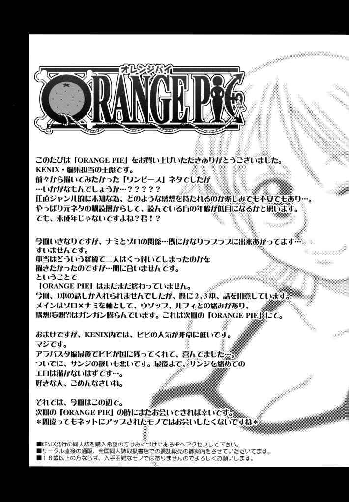 (CR31) [KENIX (Ninnin)] ORANGE PIE (One Piece) page 30 full