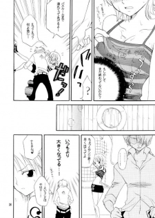(C65) [KURIONE-SHA (YU-RI)] Pink a la Mode (One Piece) - page 25