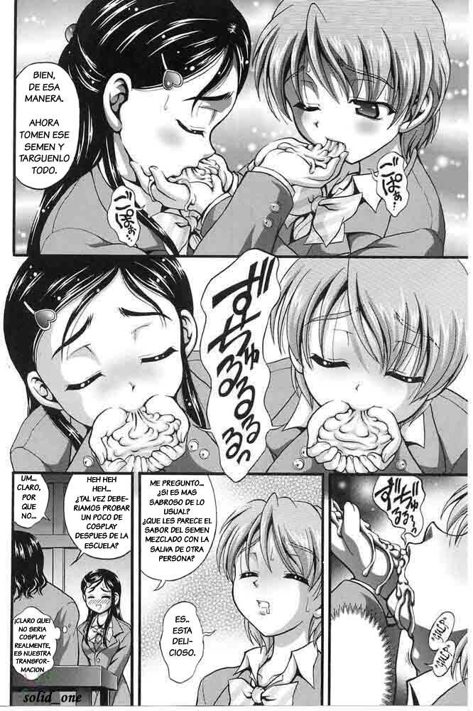 (CR37) [Kuroyuki (Kakyouin Chiroru)] Milk Hunters 3 (Futari wa Precure) [Spanish] [solid_one] page 12 full