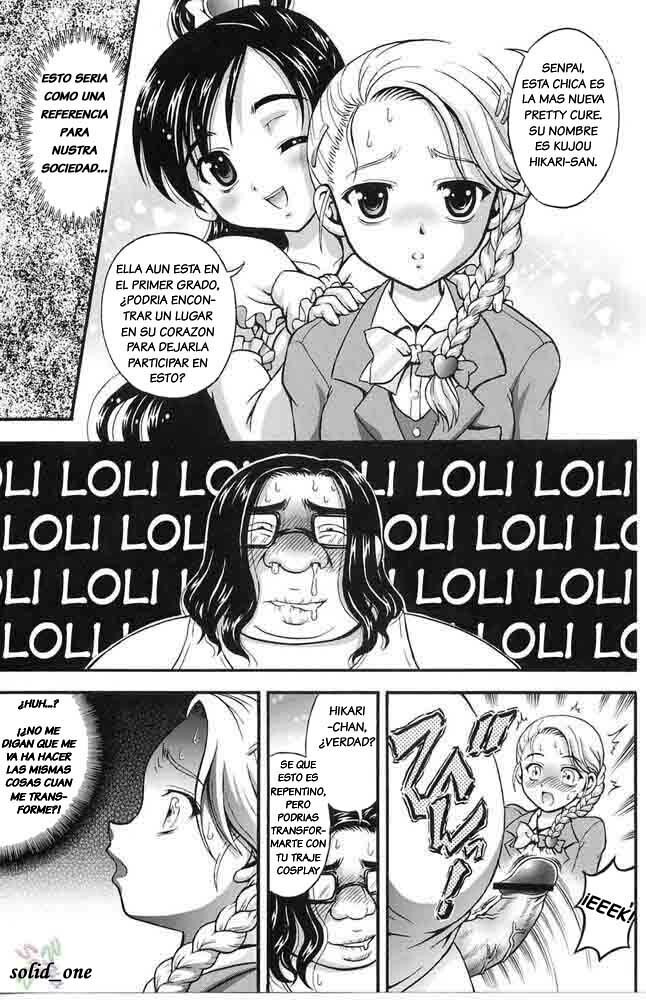 (CR37) [Kuroyuki (Kakyouin Chiroru)] Milk Hunters 3 (Futari wa Precure) [Spanish] [solid_one] page 25 full