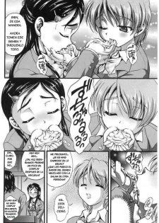 (CR37) [Kuroyuki (Kakyouin Chiroru)] Milk Hunters 3 (Futari wa Precure) [Spanish] [solid_one] - page 12