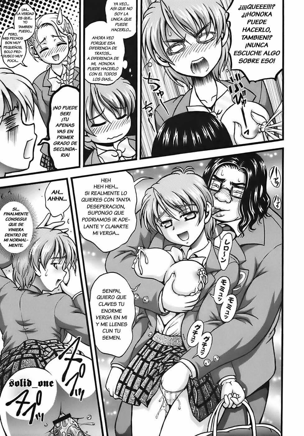 (C72) [Kuroyuki (Kakyouin Chiroru)] Milk Hunters 6 (Futari wa Precure) [Spanish] [solid_one] page 18 full