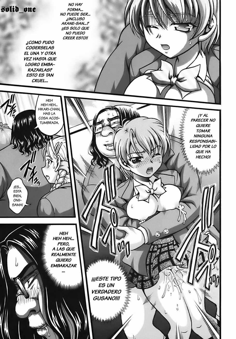 (C72) [Kuroyuki (Kakyouin Chiroru)] Milk Hunters 6 (Futari wa Precure) [Spanish] [solid_one] page 34 full