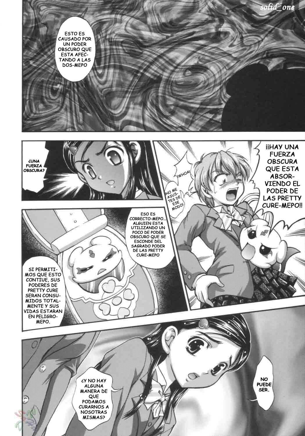 (C66) [Kuroyuki (Kakyouin Chiroru)] Milk Hunters 1 (Futari wa Precure) [Spanish] [solid_one] page 8 full