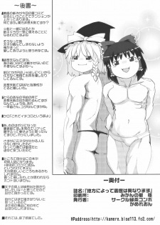 (C76) [Ryokucha Combo (Chameleon)] Chihou Niyotte Shindo wa Kotonarimasu (Touhou Project) - page 26