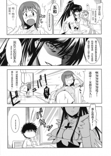 (C74) [Jingai Makyou (Inue Shinsuke)] Toaru Ishou to Priestess (Toaru Majutsu no Index) [Chinese] [枫色汉化组] - page 6