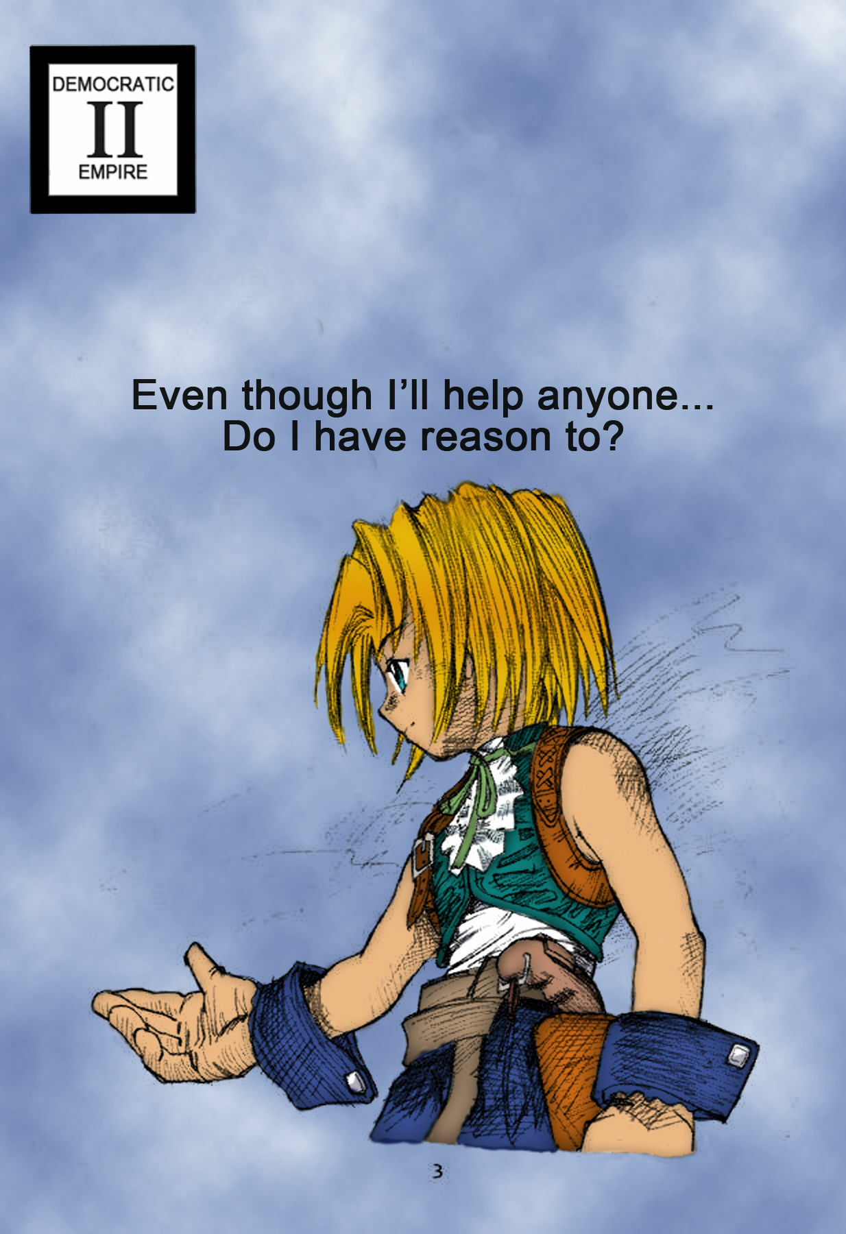 (C59) [Sendouya (Gotoh Juan)] Minshu Teikoku 2 - Democratic Empire 2 (Final Fantasy IX) [English] [doujinmagic.com] [Colorized] page 2 full