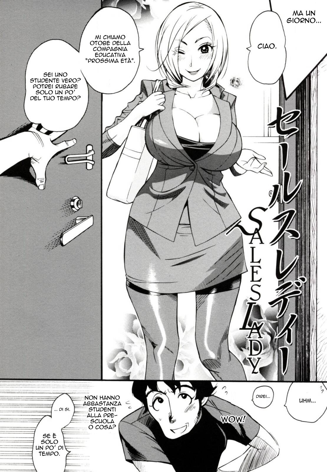 [Kishinosato Satoshi] Sales Lady (Teka Pita!) [Italian] [Nabiki] page 4 full