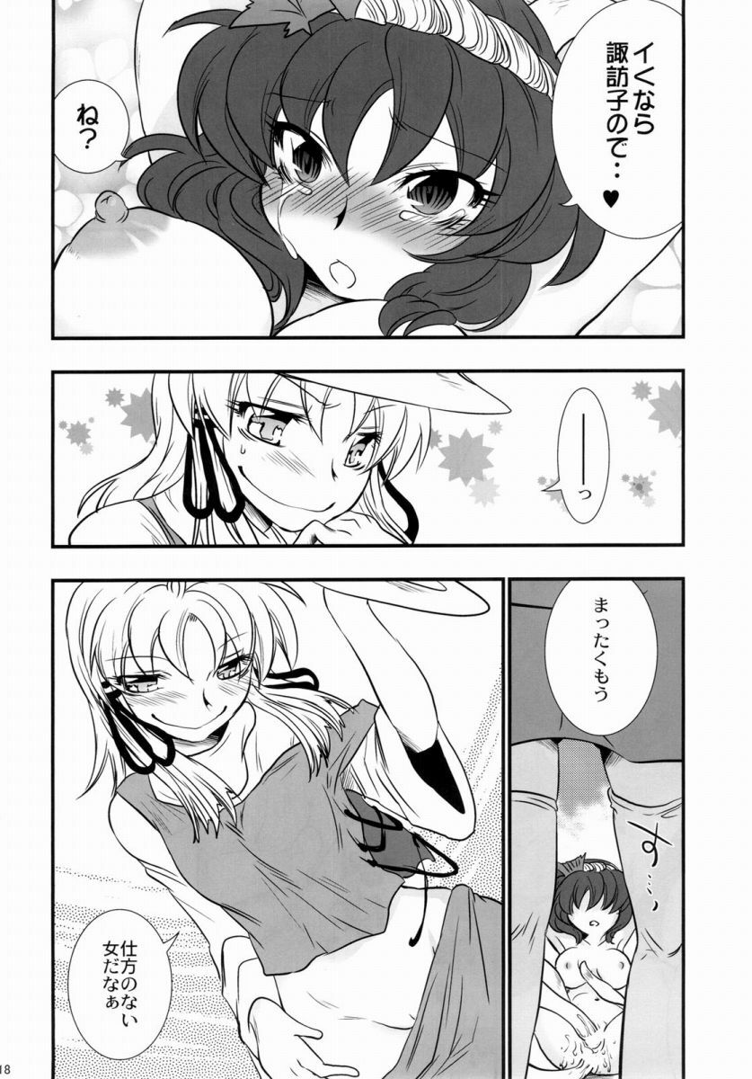 (C77) [Gigameka (Aku)] Oshioki. (Touhou Project) page 18 full