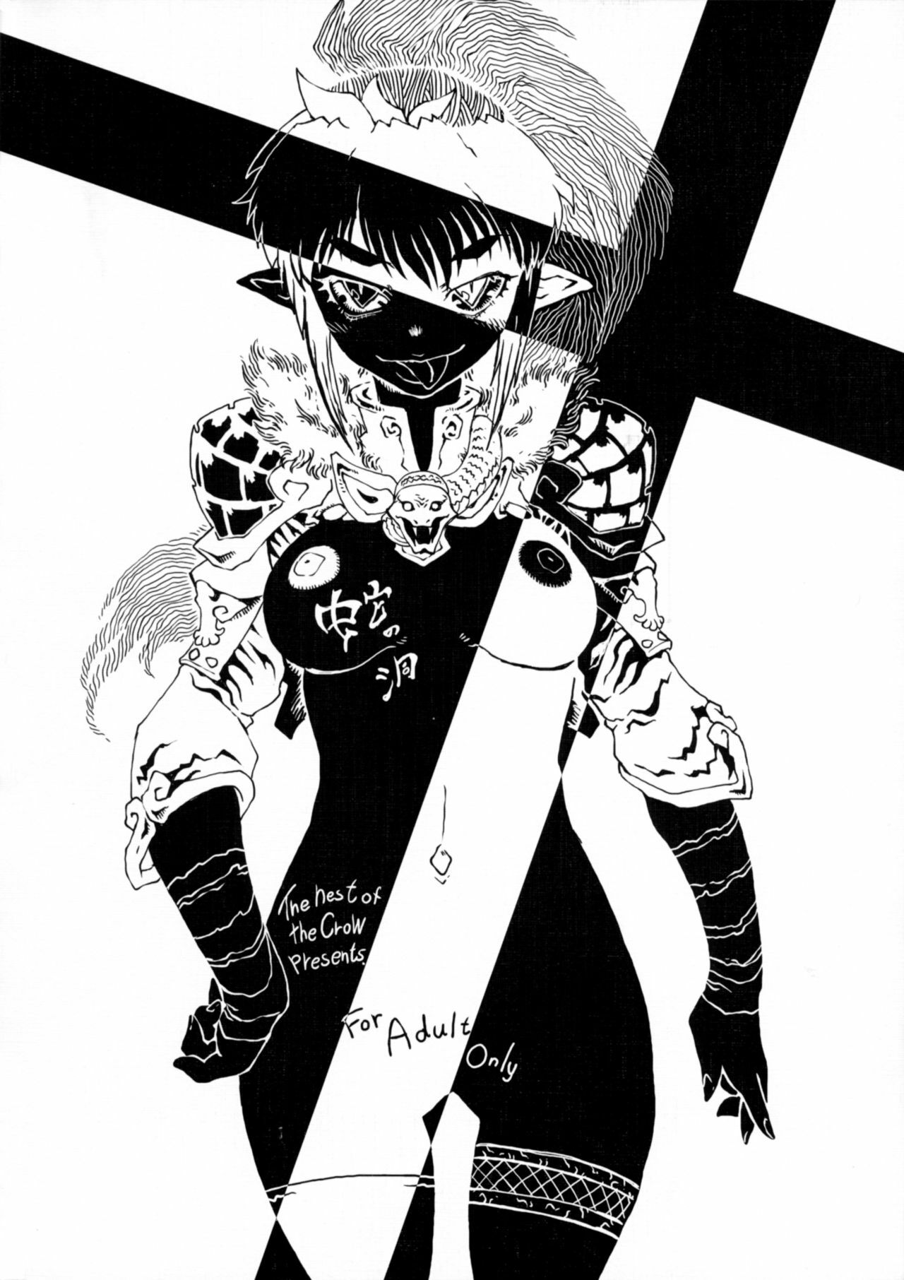 (C75) [Karasu no Su (Matsuda K)] Hebi no Uro (Queen's Blade) page 54 full