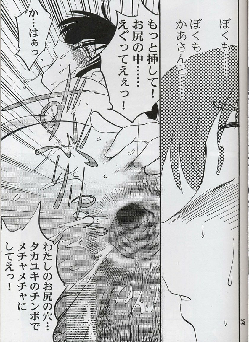 (C60) [Studio Sitomi (Tsuyatsuya)] Hisae Haitoku Nikki Shiori no 3 page 34 full