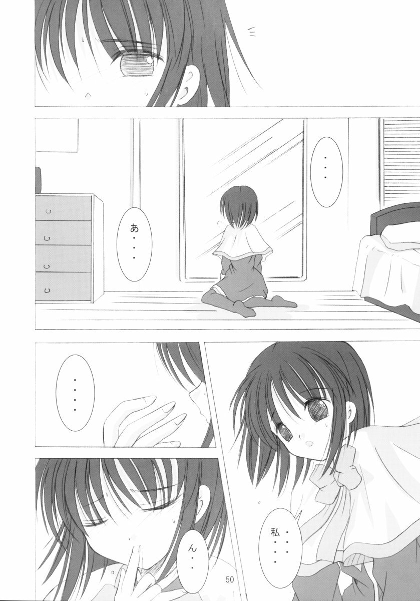 (C62) [Quarter View (Jinnojyou)] SNOW CREATOR (AIR, Kanon) page 49 full