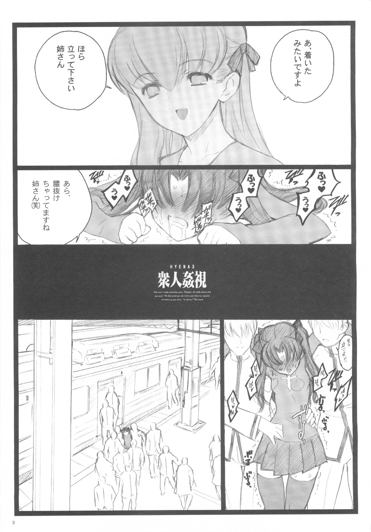 (C71) [Keumaya (Inoue Junichi)] Walpurugisnacht 3 / Walpurgis no Yoru 3 (Fate/stay night) page 2 full