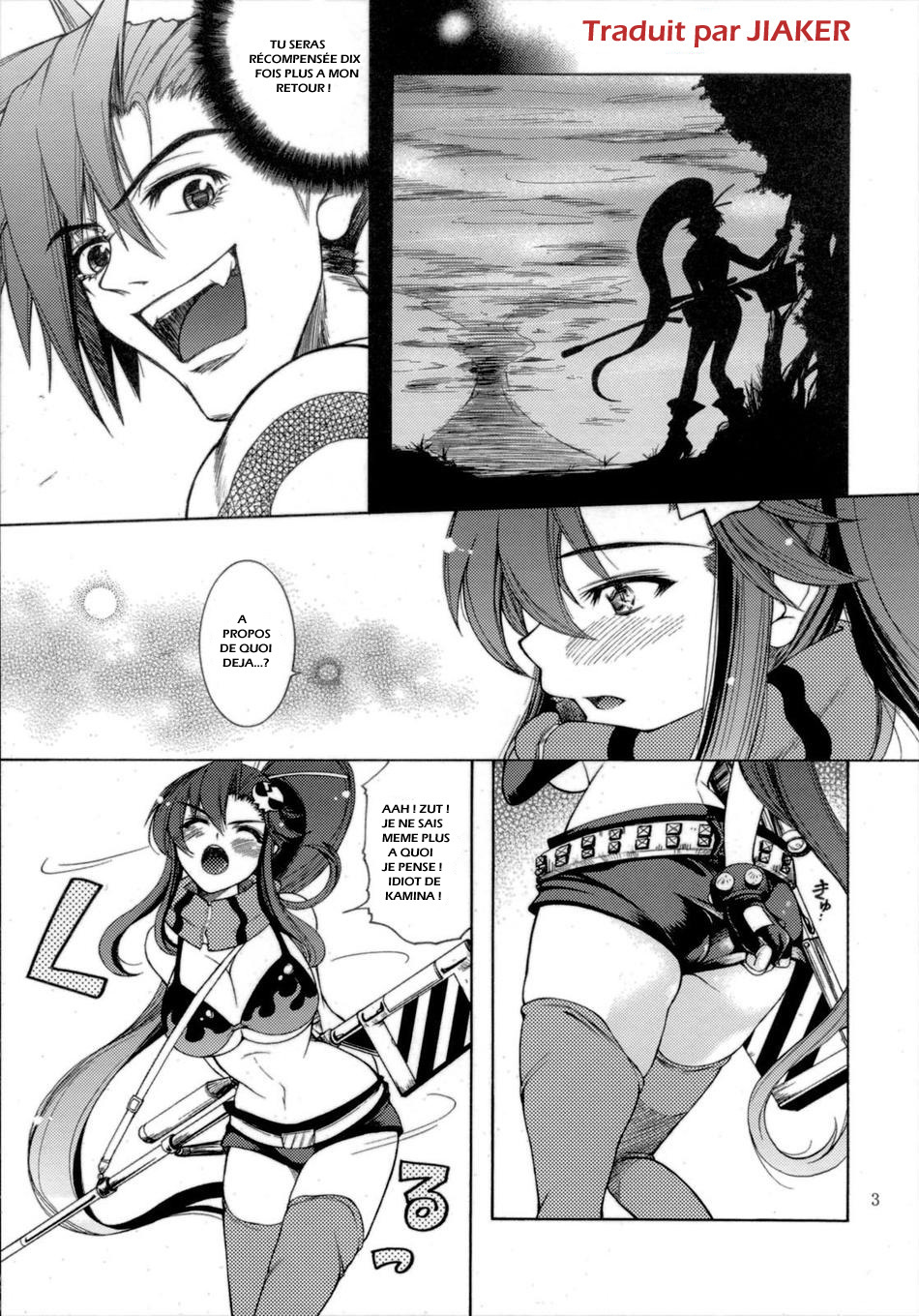 (C72) [T.cop (Natsuki Kiyohito)] Yoko mo Ushiro wa Suki Darake!! (Tengen Toppa Gurren Lagann) [French] [Jiaker] page 4 full