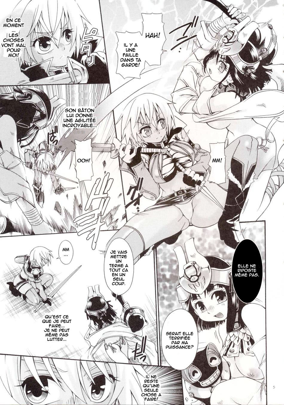 (C72) [Search-Light (Kurosaki Kotora)] Cat Fight Over Drive (Queen's Blade) [French] [HentaiFR] page 4 full