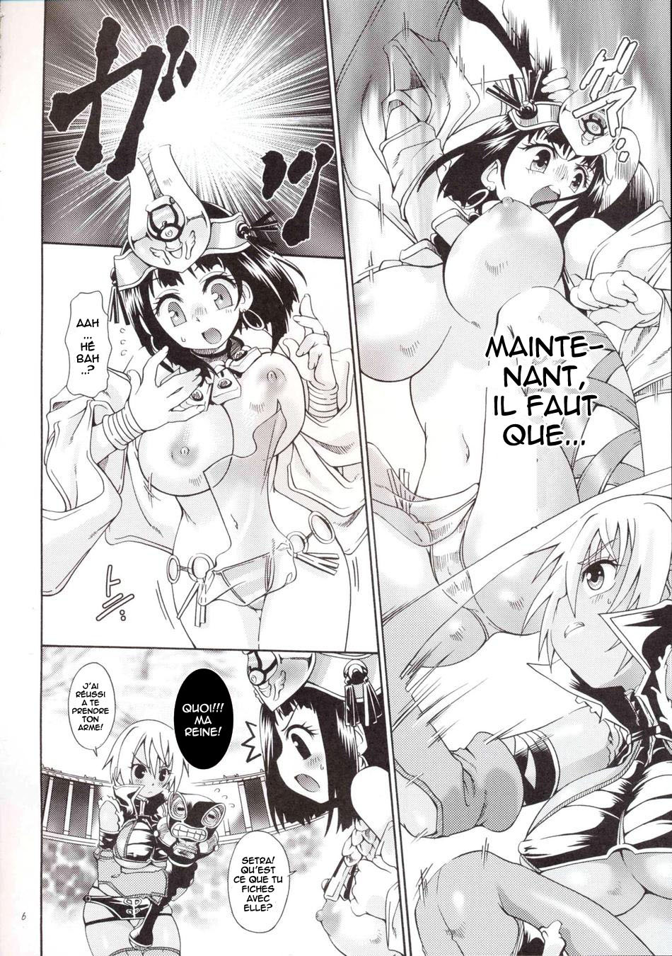 (C72) [Search-Light (Kurosaki Kotora)] Cat Fight Over Drive (Queen's Blade) [French] [HentaiFR] page 5 full