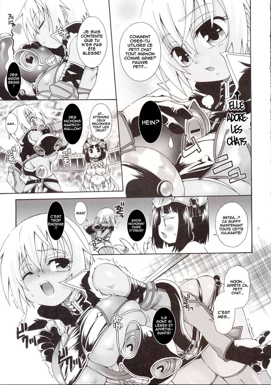 (C72) [Search-Light (Kurosaki Kotora)] Cat Fight Over Drive (Queen's Blade) [French] [HentaiFR] page 6 full