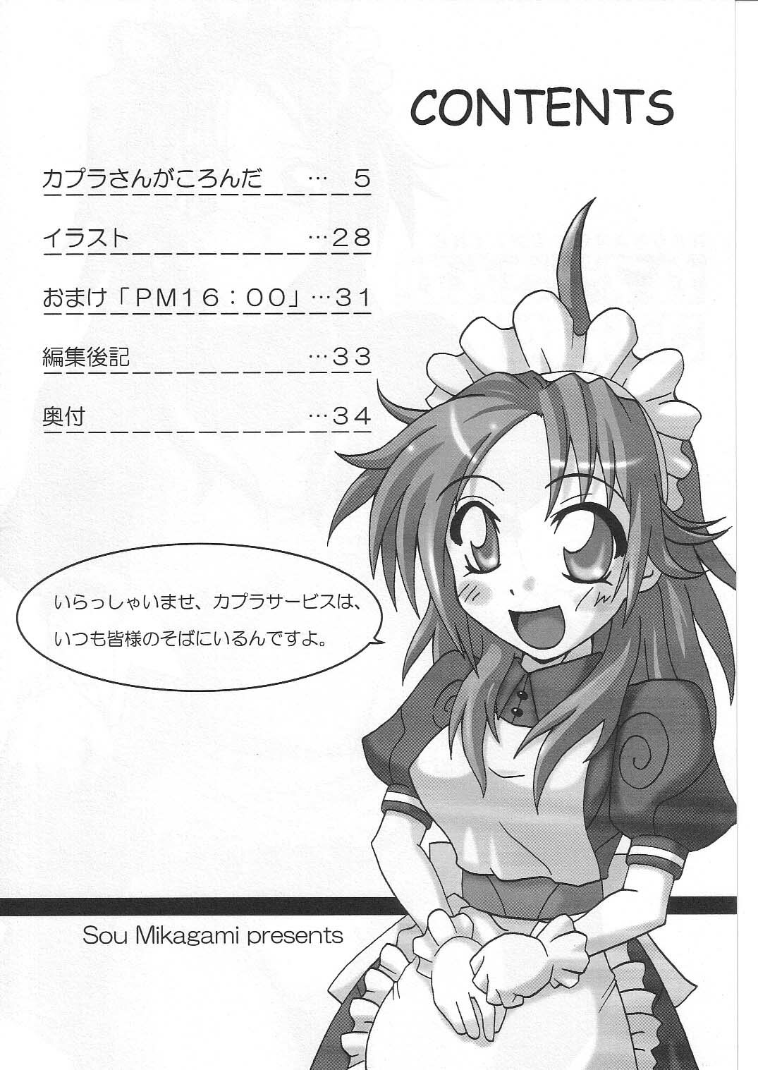 (C63) [FruitsJam (Mikagami Sou)] Kapura-san ga Koronda (Ragnarok Online) page 4 full