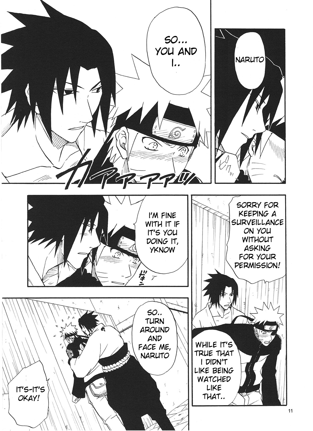 (Bara no Kouchakai 2) [Uzu-uzu Company (Shishimaru)] R-18 Sasuke x Naruto (Naruto) page 10 full