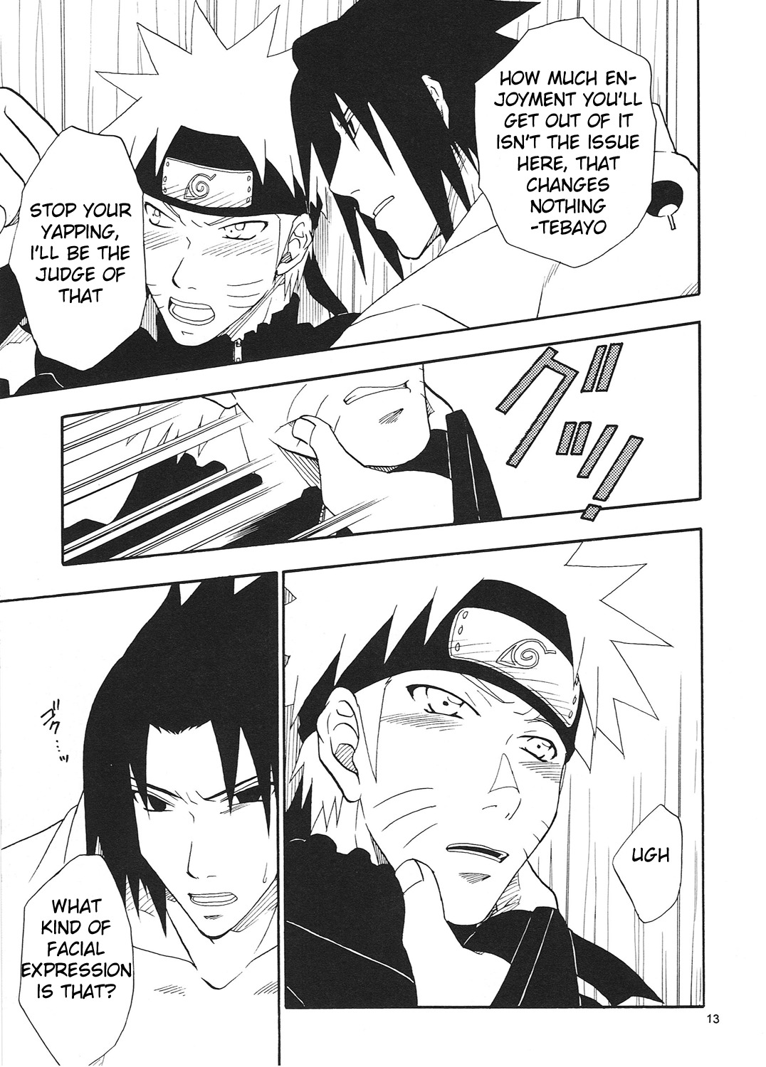 (Bara no Kouchakai 2) [Uzu-uzu Company (Shishimaru)] R-18 Sasuke x Naruto (Naruto) page 12 full