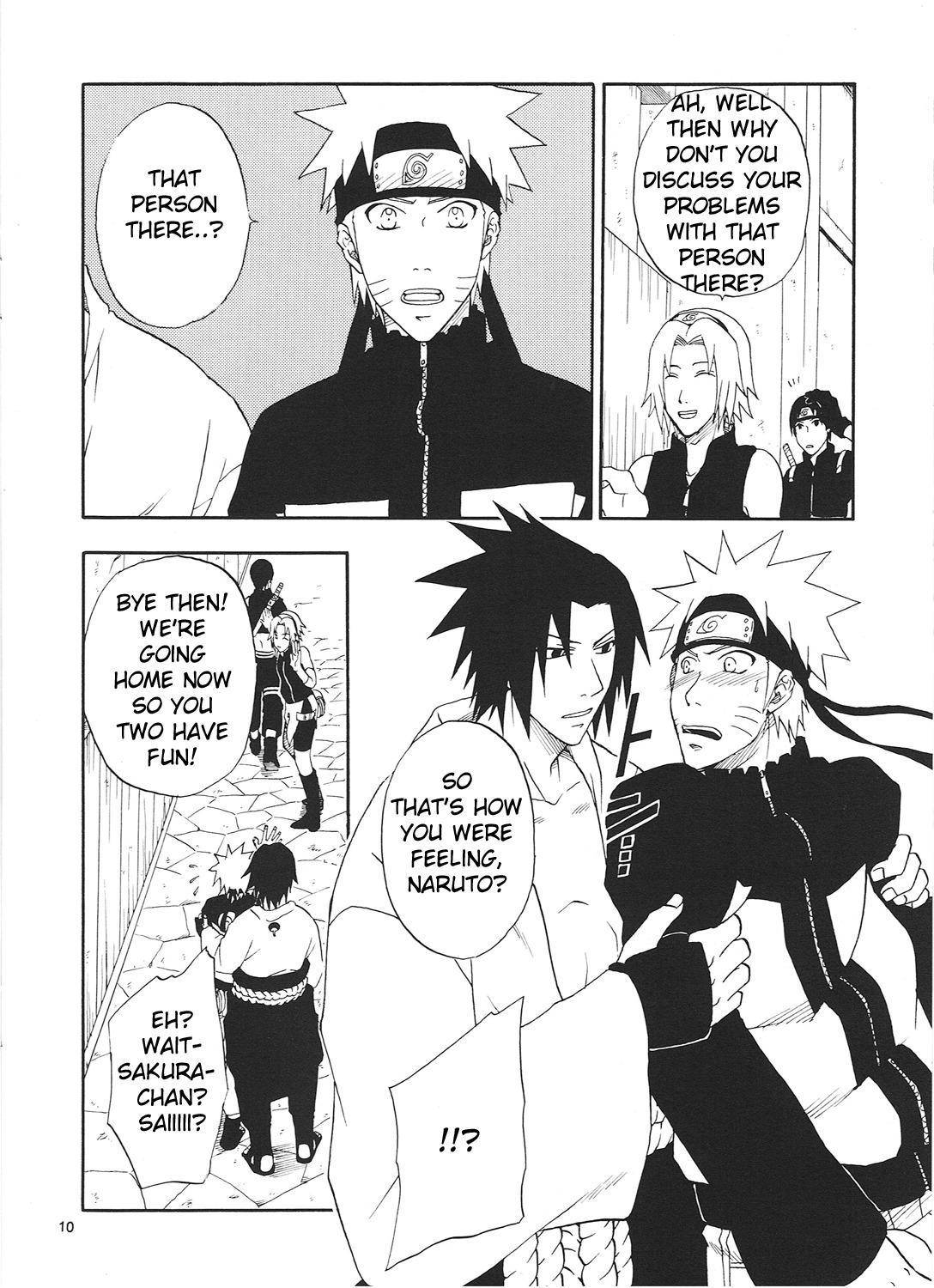 (Bara no Kouchakai 2) [Uzu-uzu Company (Shishimaru)] R-18 Sasuke x Naruto (Naruto) page 9 full