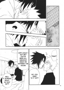 (Bara no Kouchakai 2) [Uzu-uzu Company (Shishimaru)] R-18 Sasuke x Naruto (Naruto) - page 14