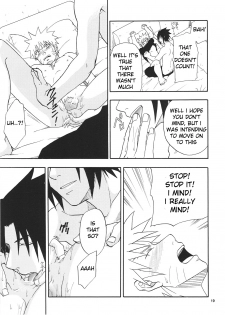 (Bara no Kouchakai 2) [Uzu-uzu Company (Shishimaru)] R-18 Sasuke x Naruto (Naruto) - page 18