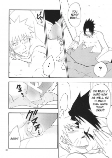 (Bara no Kouchakai 2) [Uzu-uzu Company (Shishimaru)] R-18 Sasuke x Naruto (Naruto) - page 21