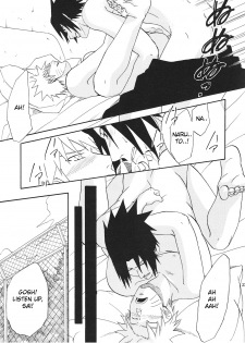 (Bara no Kouchakai 2) [Uzu-uzu Company (Shishimaru)] R-18 Sasuke x Naruto (Naruto) - page 22