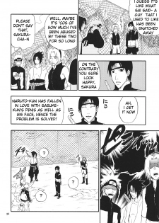 (Bara no Kouchakai 2) [Uzu-uzu Company (Shishimaru)] R-18 Sasuke x Naruto (Naruto) - page 23