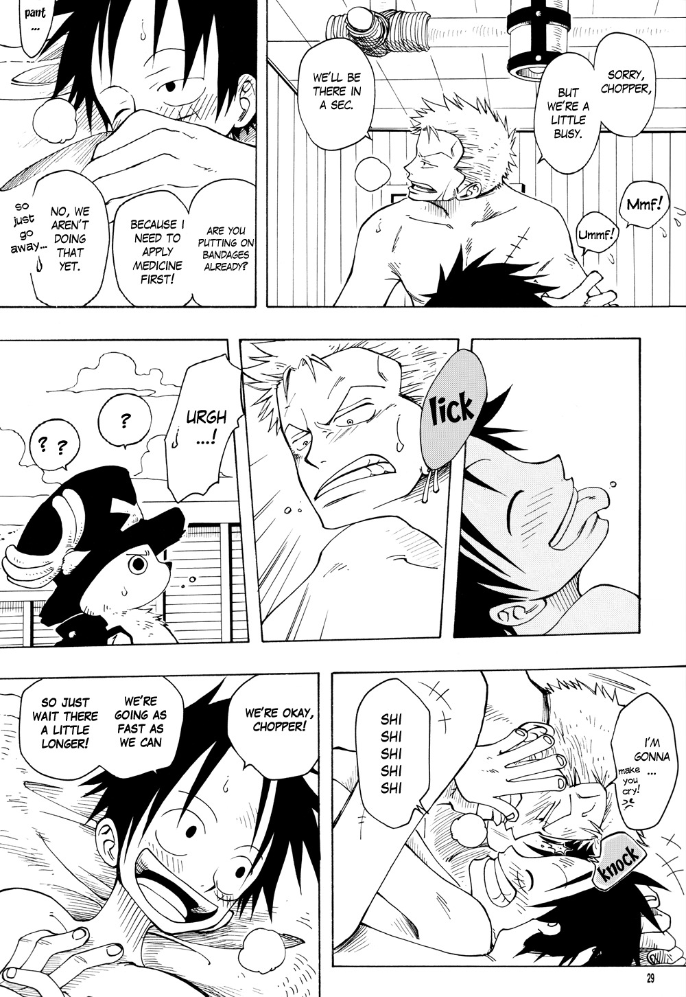 [Royal Garden] DYNAMITE WOLVES (One Piece) [English] {Skuldchan} page 28 full