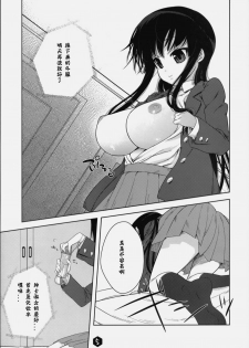 (C76) [Nama Cream Biyori (Nanase Meruchi)] Mio-tan! 2 (K-ON!) [Chinese] [神风汉化组] - page 4