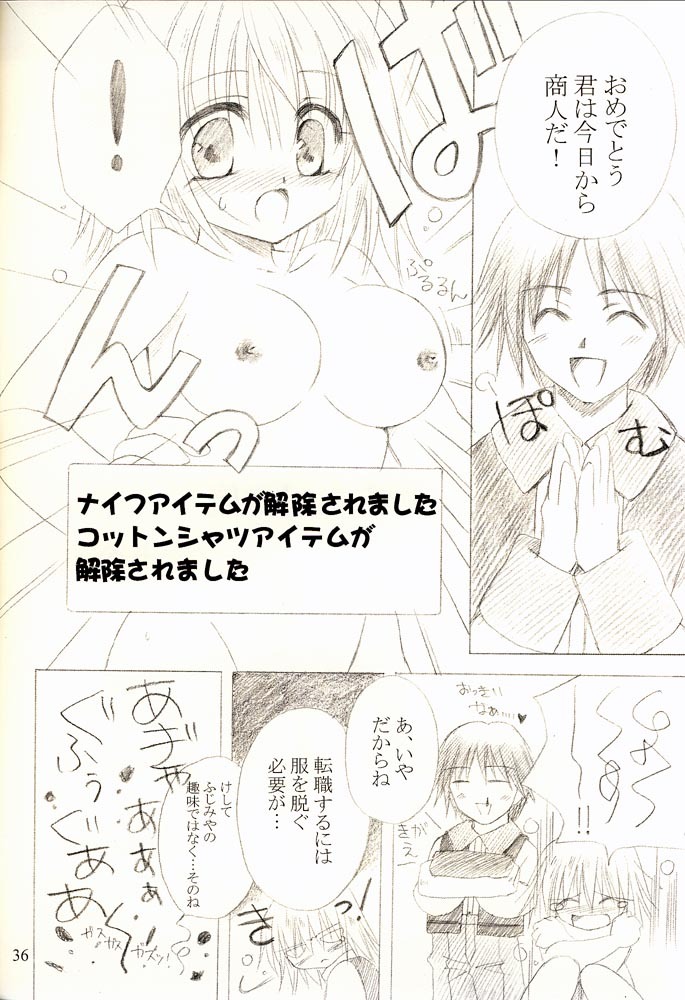 [Unisex Blend (Fujimiya Misuzu)] Ragnakko 1 (Ragnarok Online) page 35 full