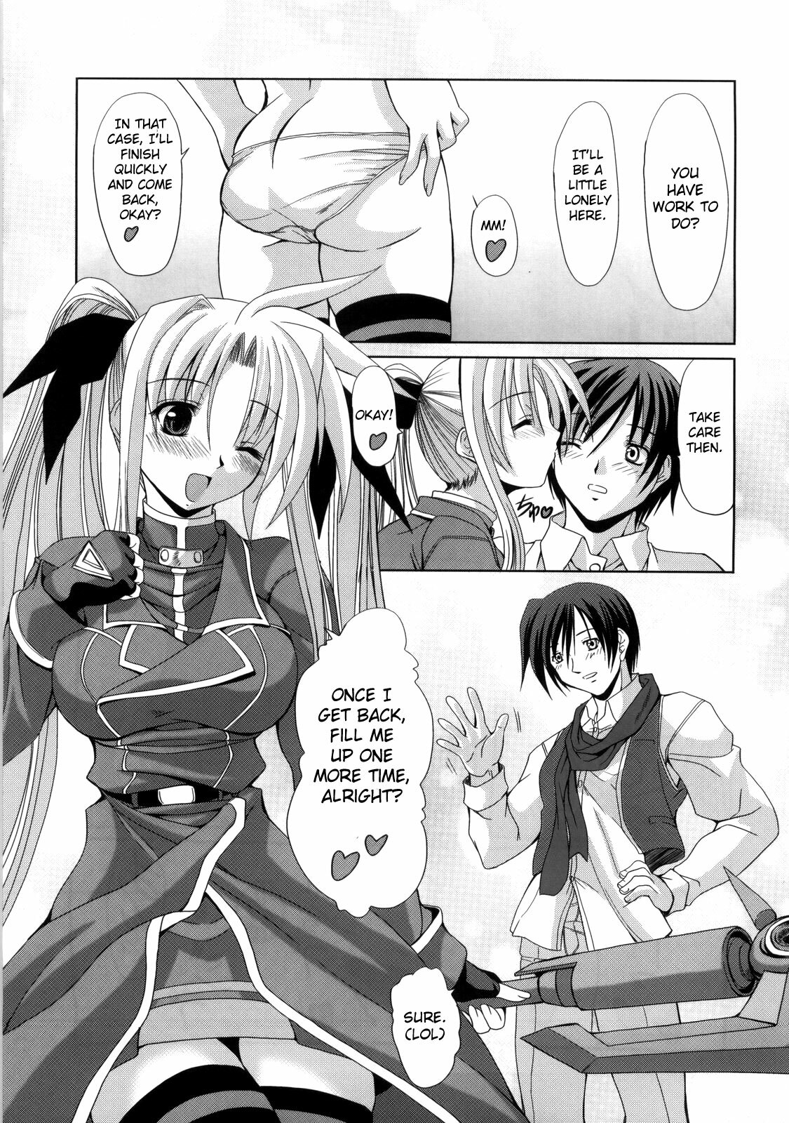 [FASTEST LAP (MIO)] Fate no Koibito (Mahou Shoujo Lyrical Nanoha) [English] [CGrascal] page 18 full