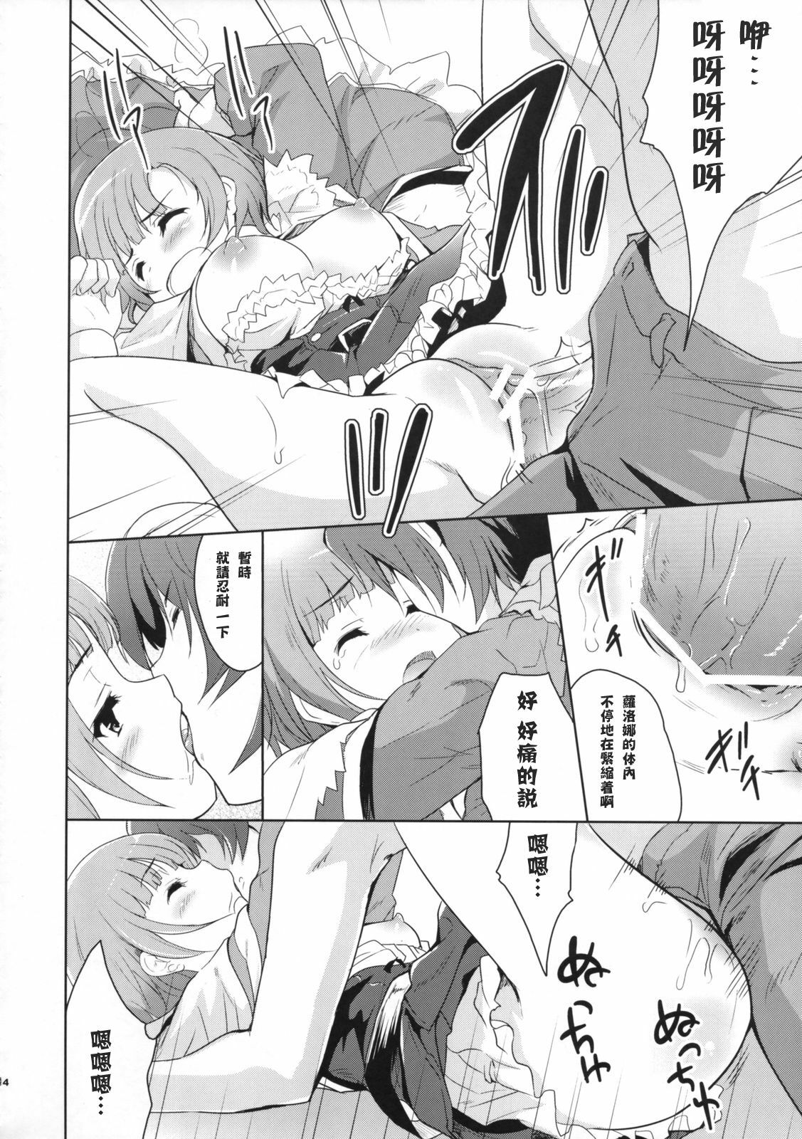 (C76) [Ngmyu (Tohgarashi Hideyu)] Cabbage (Rorona no Atelier ~Arland no Renkinjutsushi~) [Chinese] [枫色汉化组] page 13 full