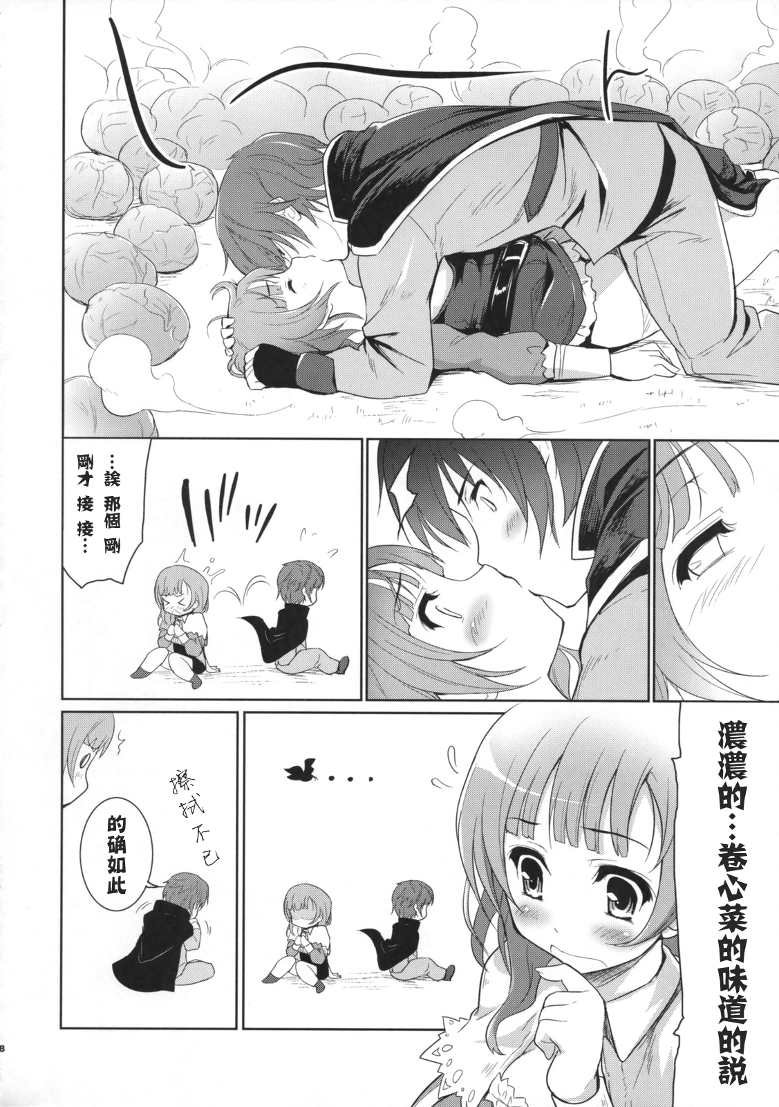 (C76) [Ngmyu (Tohgarashi Hideyu)] Cabbage (Rorona no Atelier ~Arland no Renkinjutsushi~) [Chinese] [枫色汉化组] page 7 full