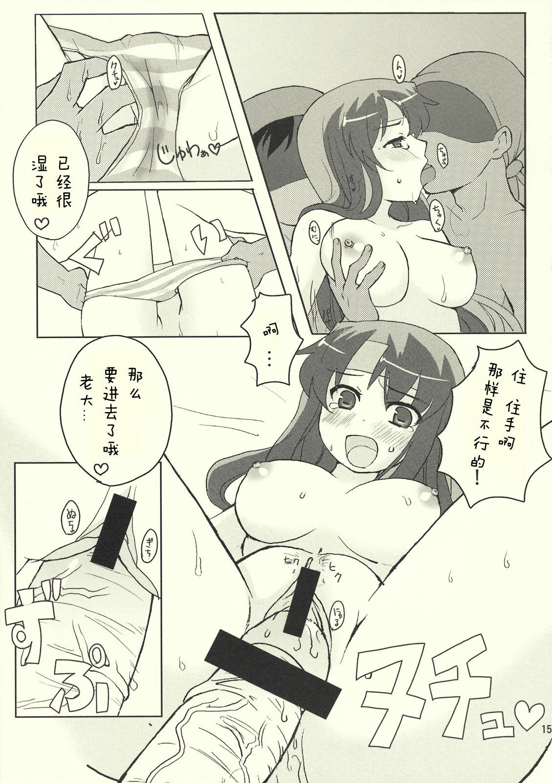 (C76) [Samidaregiri (Crowly)] Okashira Chou Moe Tsuushin Kaizokuban (Final Fantasy V) [Chinese] [3DM动漫组] page 14 full